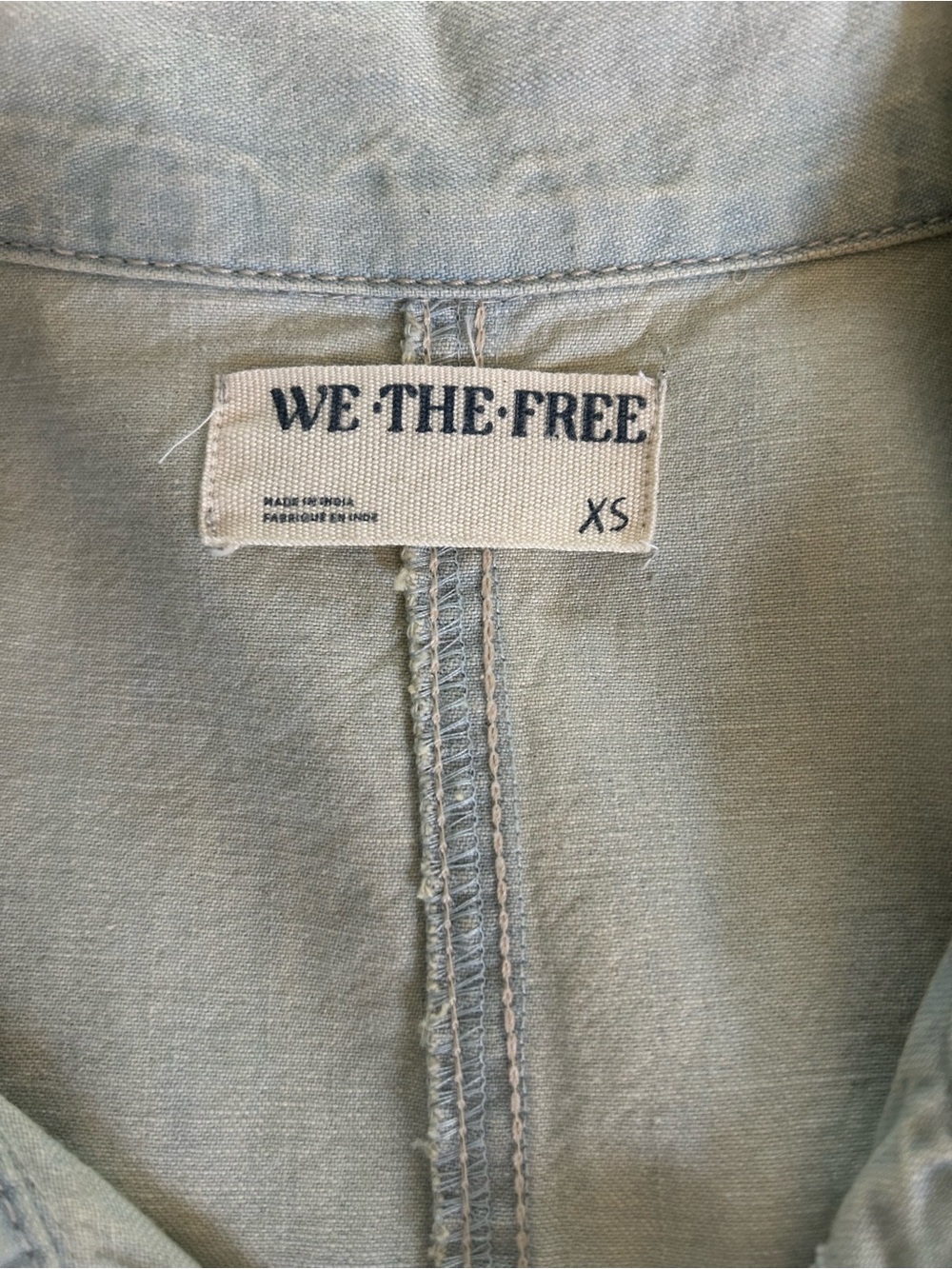 We The Free Light Blue Denim Overalls Jumpsuit - Picture 6 of 8